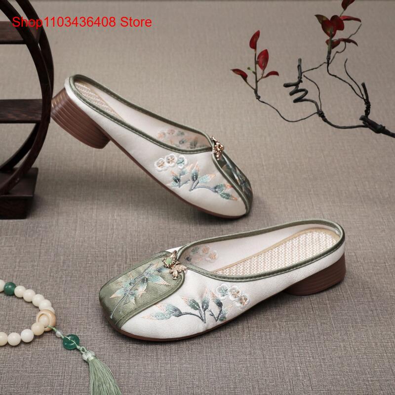 شباشب مطرزة جديدة للمنزل، أحذي - مراجعة Ethnic Fashion Style وسعره
