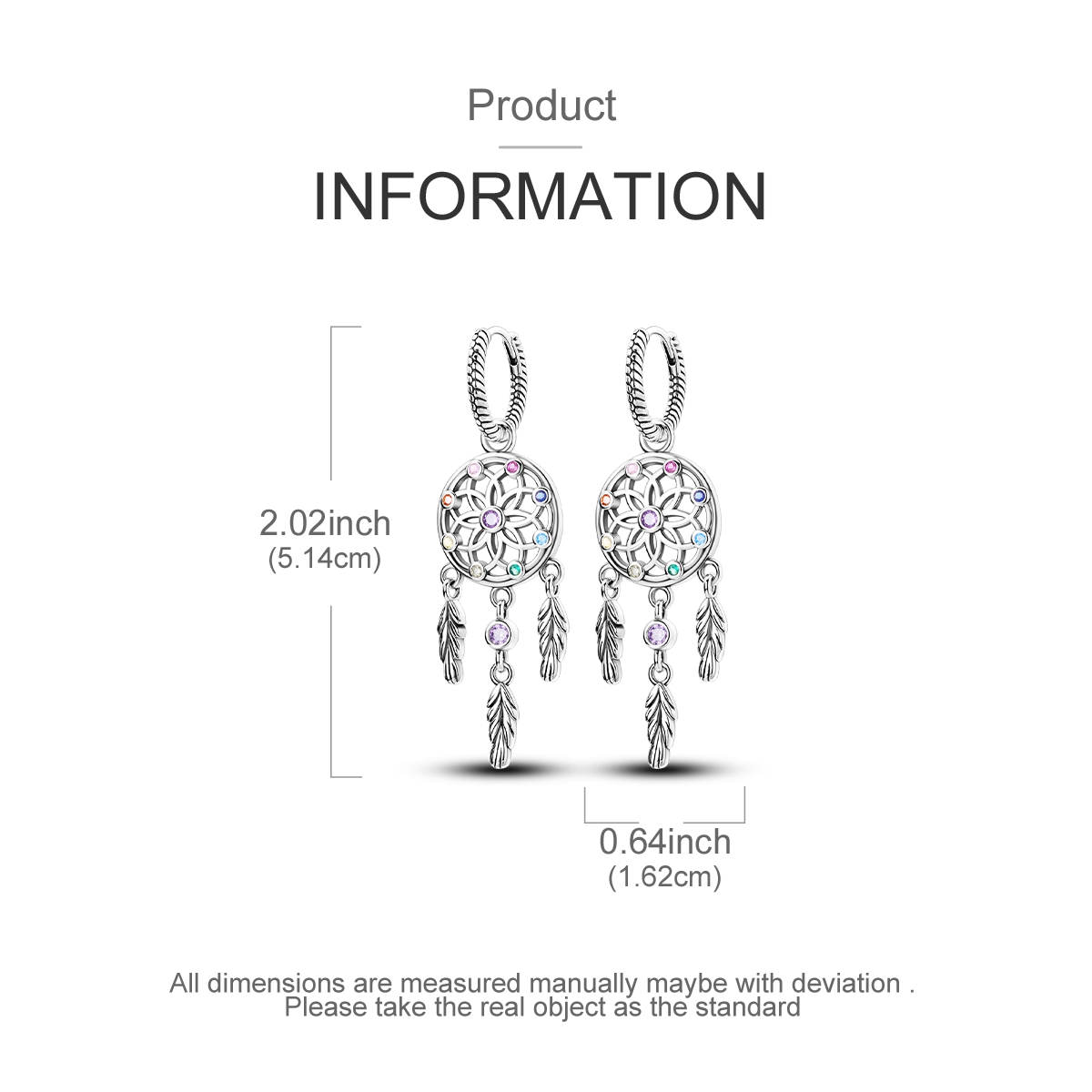 أقراط حلقية متدلية من الفضة ال - مراجعة Ethnic Fashion Jewellery وسعره