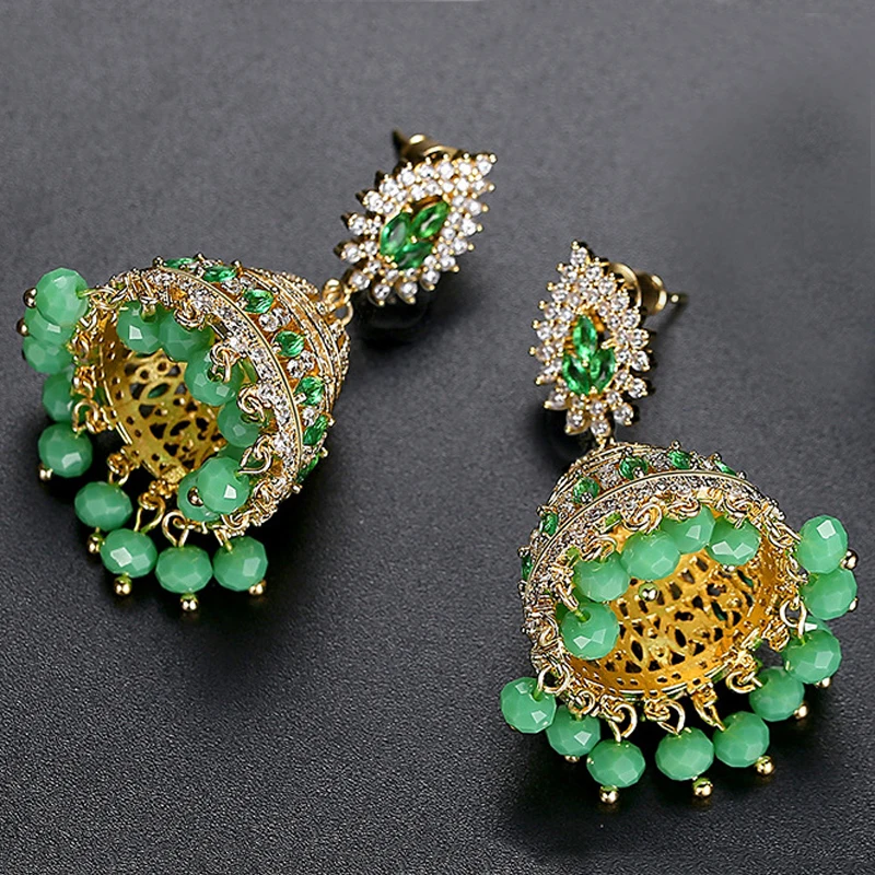 الهند باكستان أقراط النحاس أقح - مراجعة Ethnic Fashion Pakistan وسعره