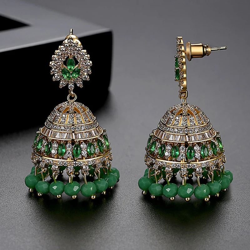 الهند باكستان أقراط النحاس أقح - مراجعة Ethnic Fashion Pakistan وسعره