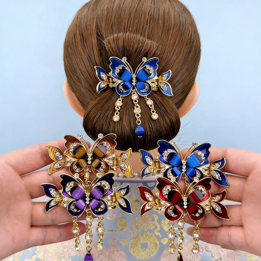 مشبك شعر بتصميم أنيق على شكل ف - مراجعة Ethnic Fashion Designer وسعره