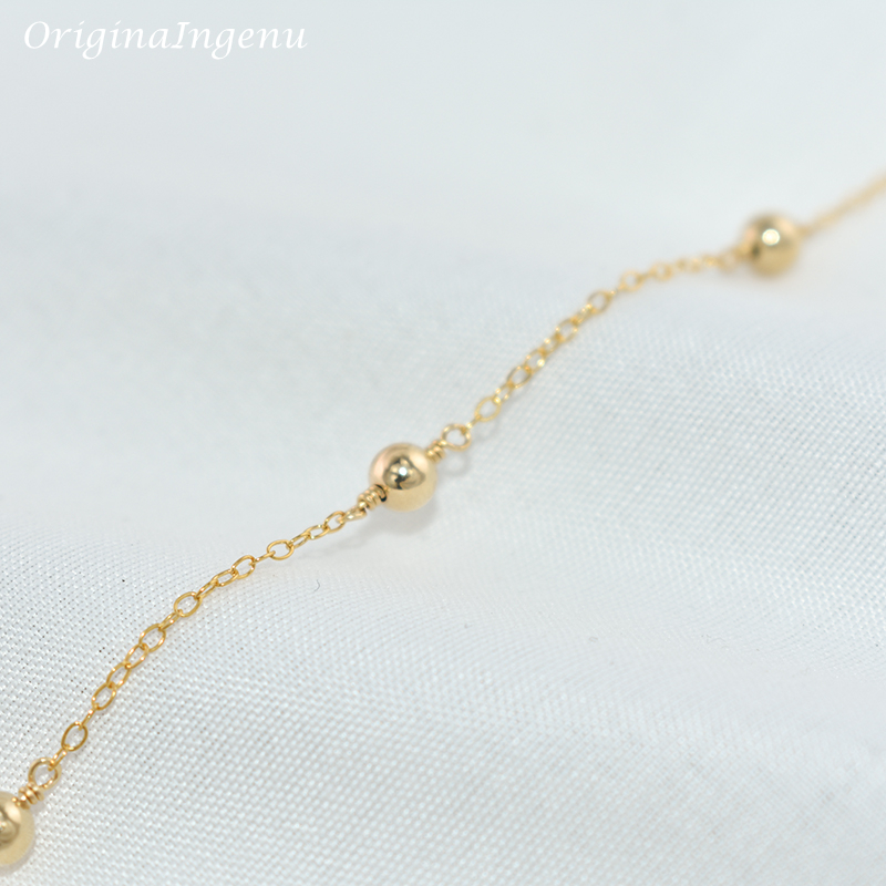 14K الذهب شغل الخرز سوار اليدو - مراجعة Ethnic Fashion Jewellery وسعره