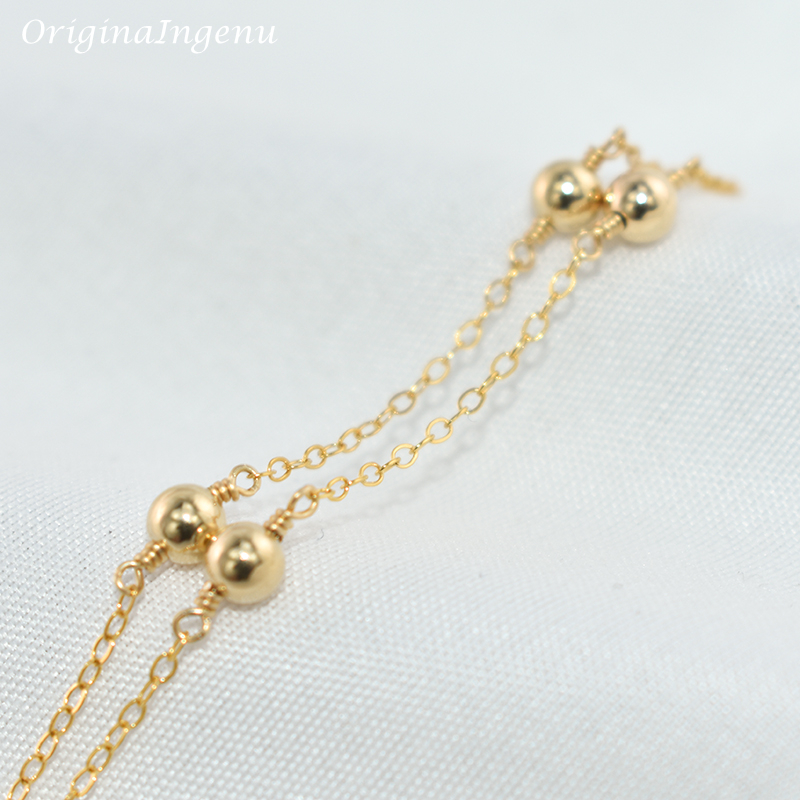 14K الذهب شغل الخرز سوار اليدو - مراجعة Ethnic Fashion Jewellery وسعره