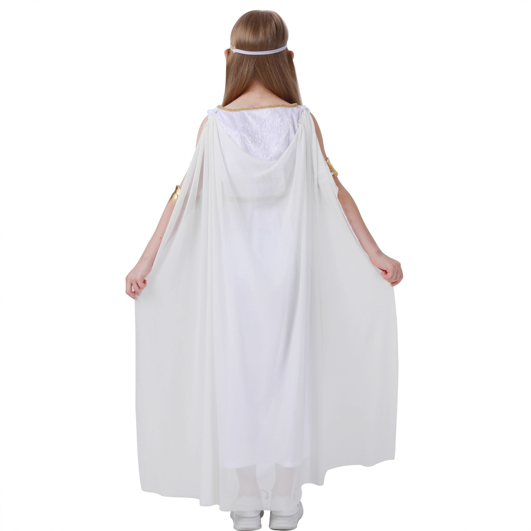 فستان أطفال أبيض بفتحة جانبية  - مراجعة Ethnic Wear In Fashion وسعره