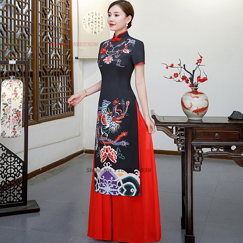 فستان تشيباو الصيني المحسن لعا - مراجعة Ao Dai Vietnam Dress وسعره