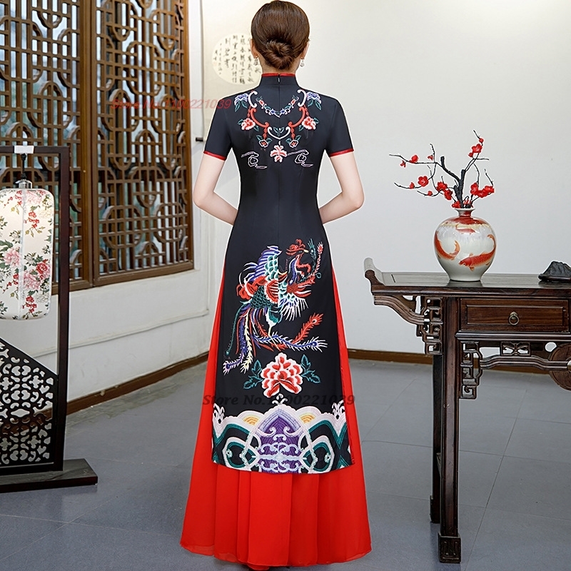 فستان تشيباو الصيني المحسن لعا - مراجعة Ao Dai Vietnam Dress وسعره