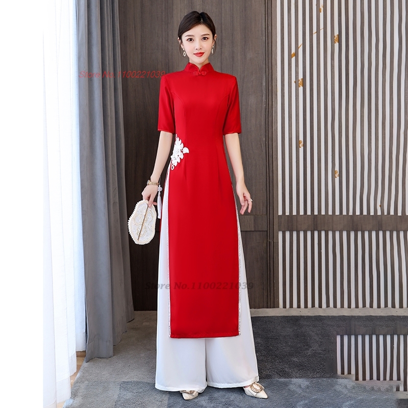 فستان أوداي فيتنامي 2026 مع تط - مراجعة Ao Dai Vietnam Dress وسعره