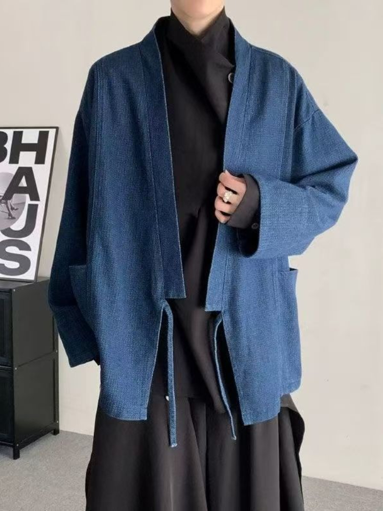 معطف دينم كلاسيكي على الطراز ا - مراجعة Haori Japanese Jacket وسعره