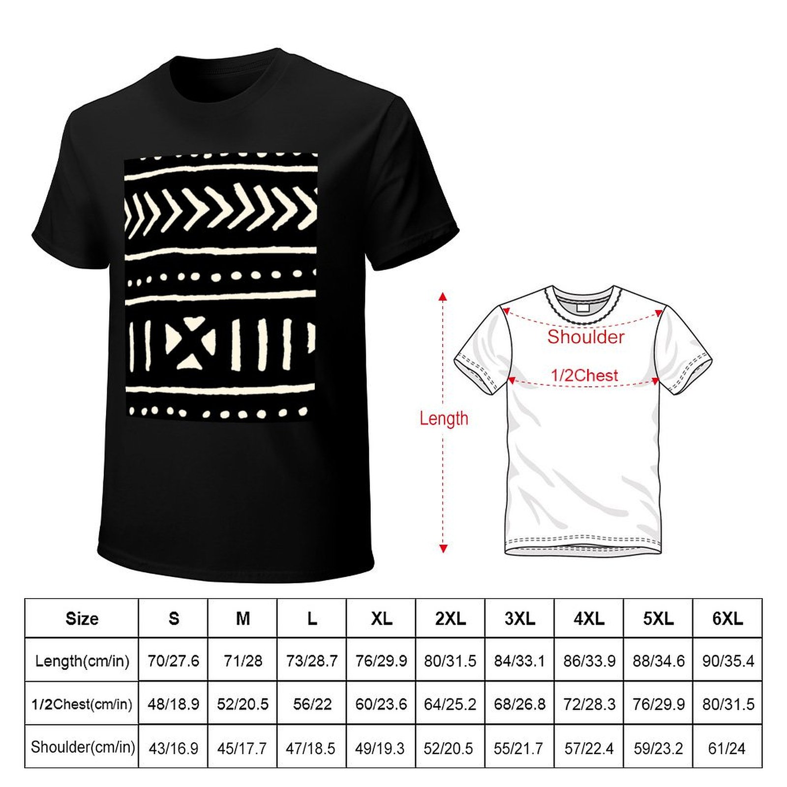 قميص تدريب رياضي خفيف الوزن من - مراجعة Mudcloth Print Top وسعره