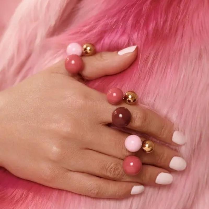 خاتم مطلي بالمينا بألوان الحلو - مراجعة Ethnic Fashion Jewellery وسعره