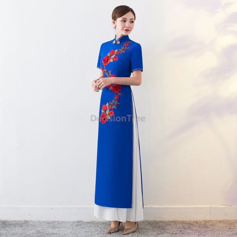 فستان تشيباو فيتنامي جديد لعام - مراجعة Ao Dai Vietnam Dress وسعره