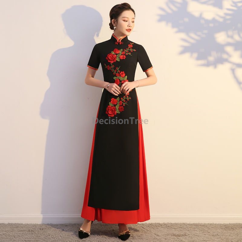 فستان تشيباو فيتنامي جديد لعام - مراجعة Ao Dai Vietnam Dress وسعره