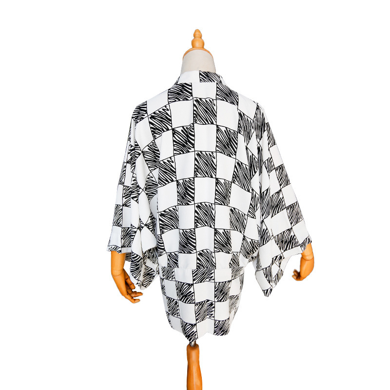 سترة صيفية منسوجة من الريش للر - مراجعة Haori Japanese Jacket وسعره