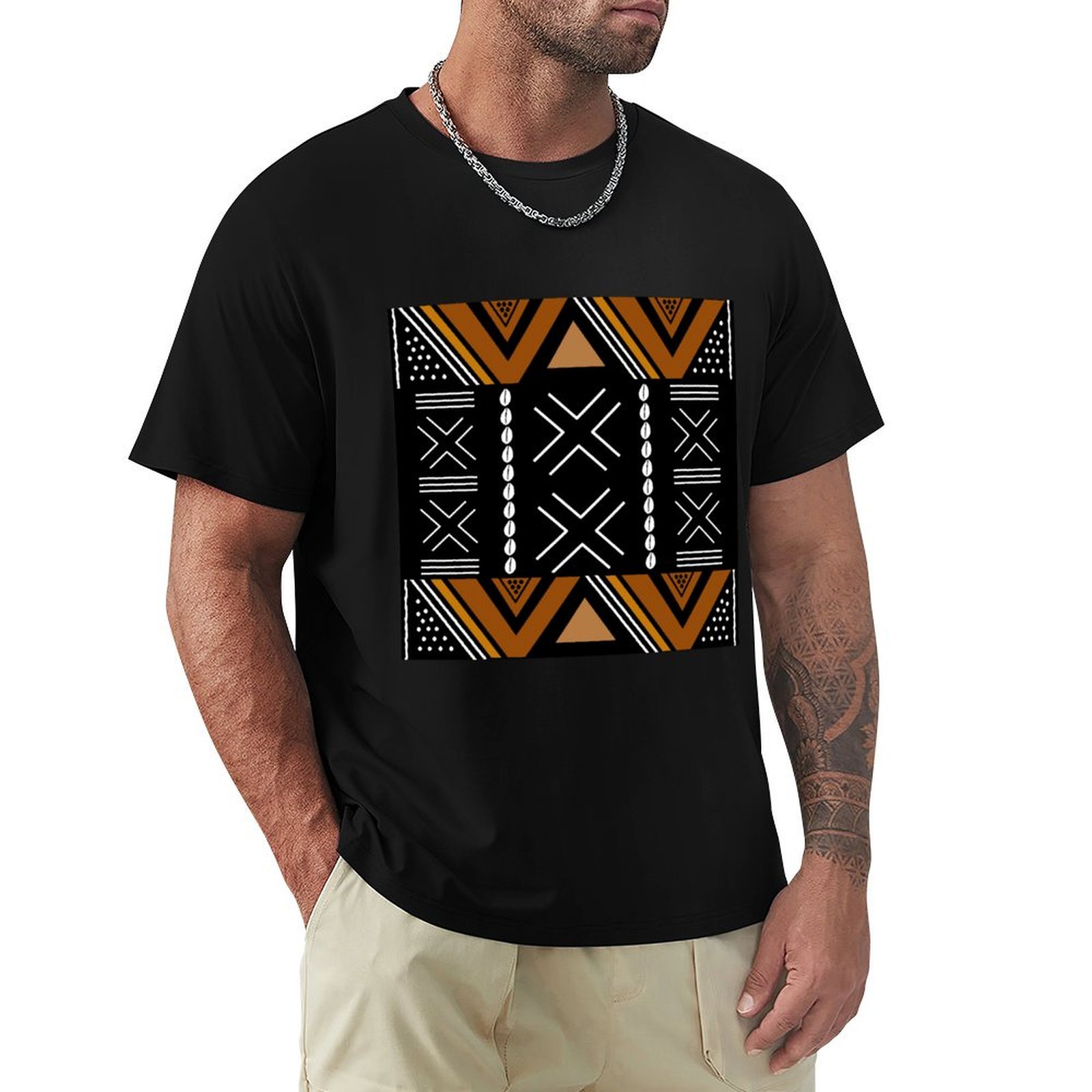 قميص بتصميم بوغولان من القماش  - مراجعة Mudcloth Print Top وسعره