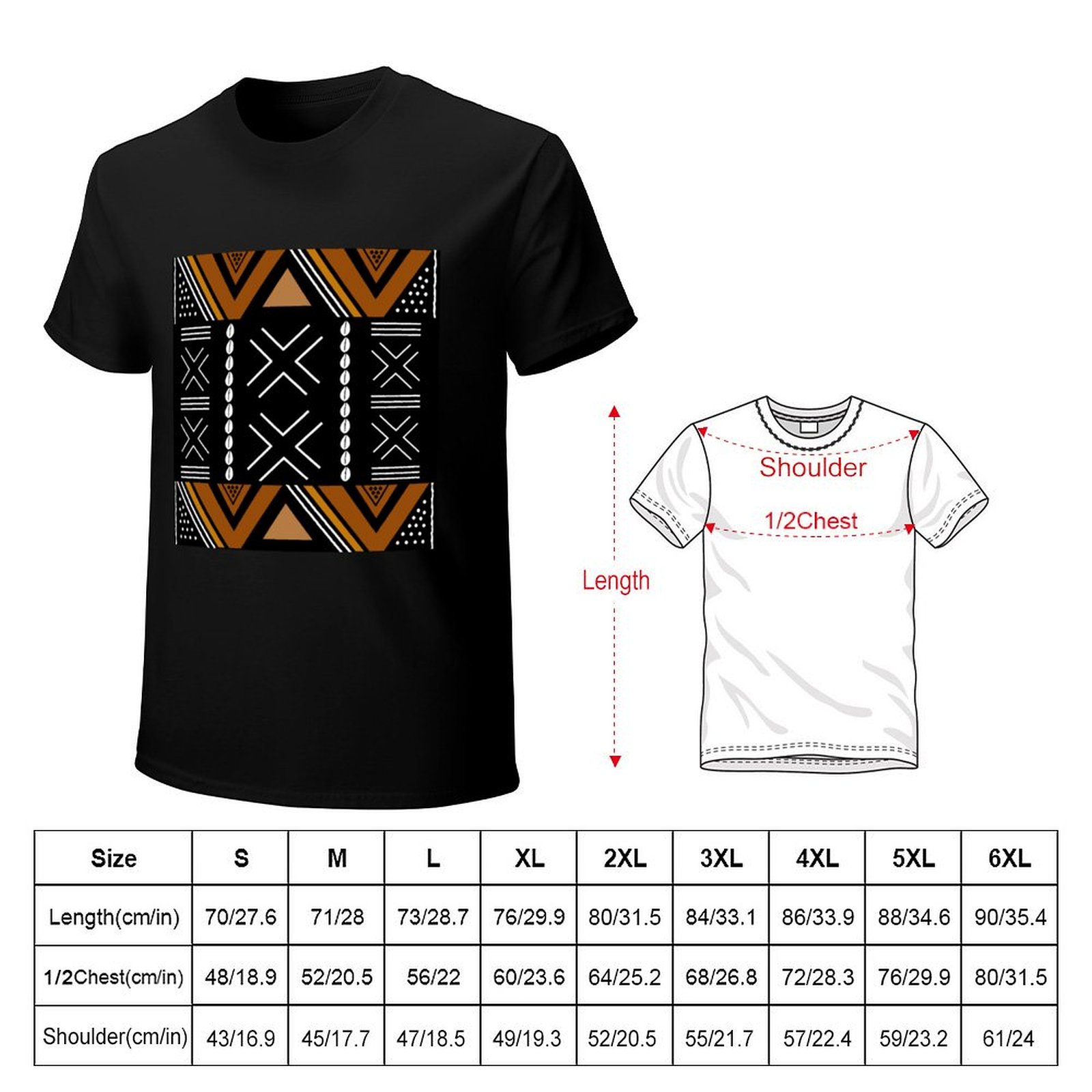 قميص بتصميم بوغولان من القماش  - مراجعة Mudcloth Print Top وسعره