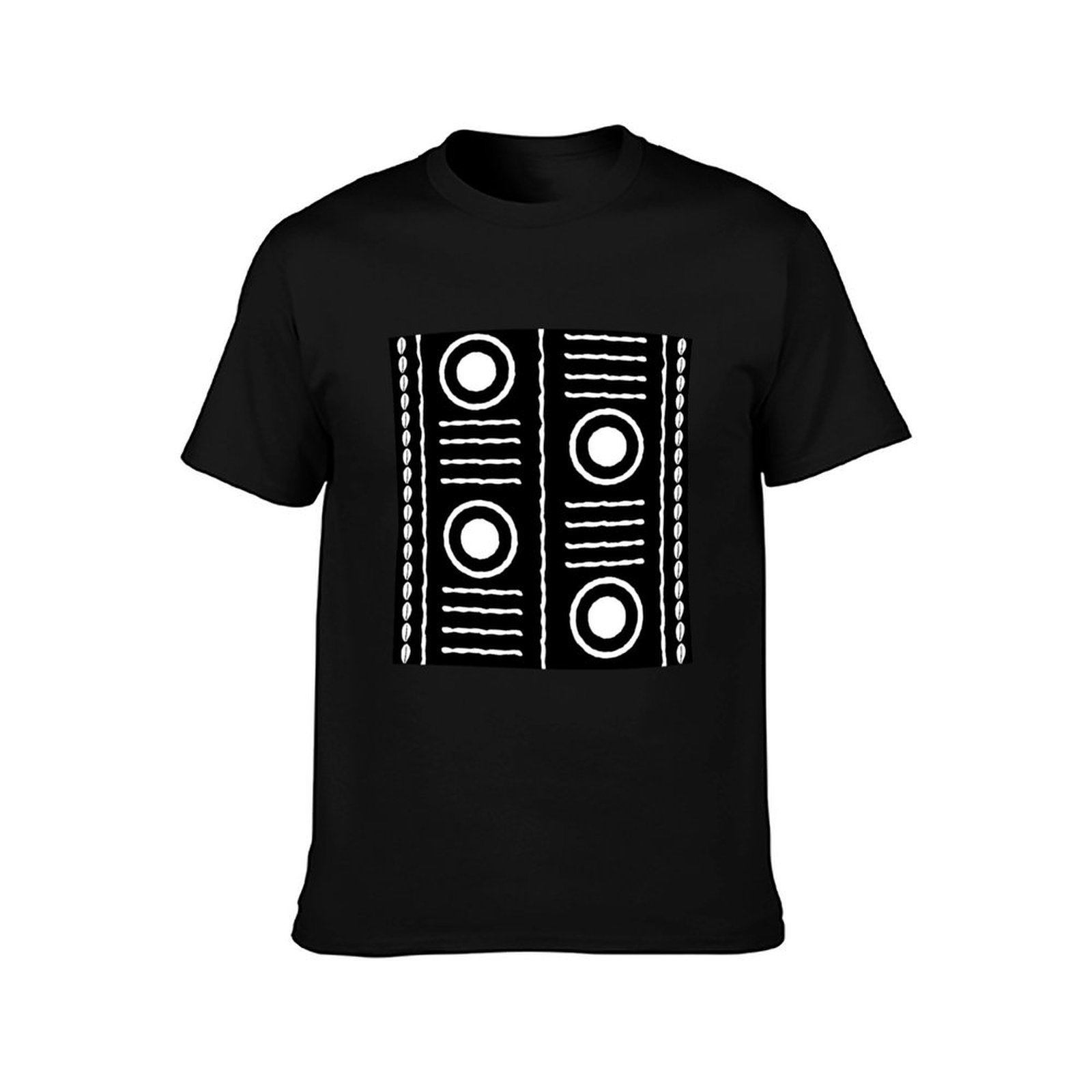 تي شيرت بتصميم تقليدي من القما - مراجعة Mudcloth Print Top وسعره