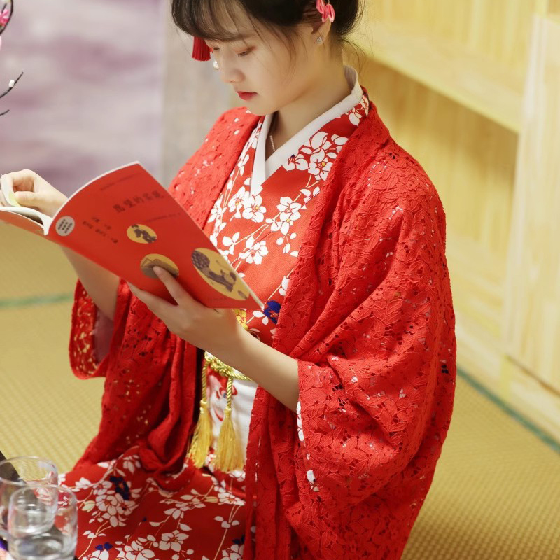 سترة هاوري كيمونو على الطراز ا - مراجعة Haori Japanese Jacket وسعره